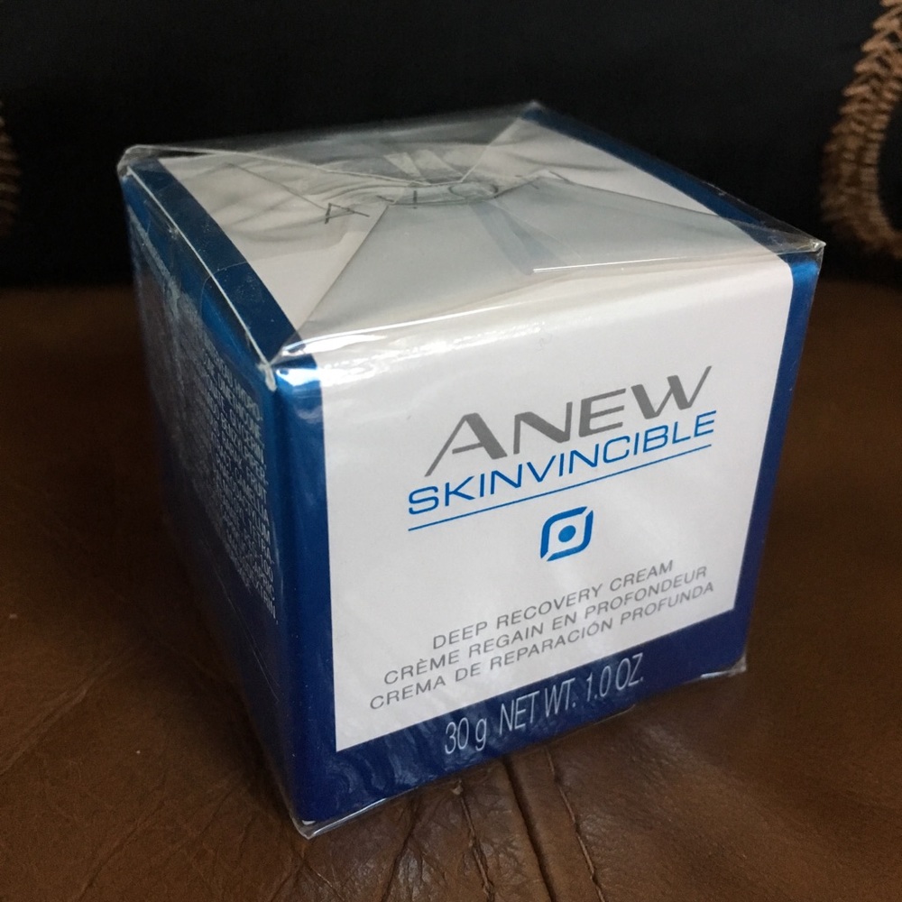 Avon Anew Skinvincible Deep Recovery Cream 1 Oz.